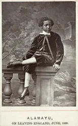 Alamayu, England, 1869